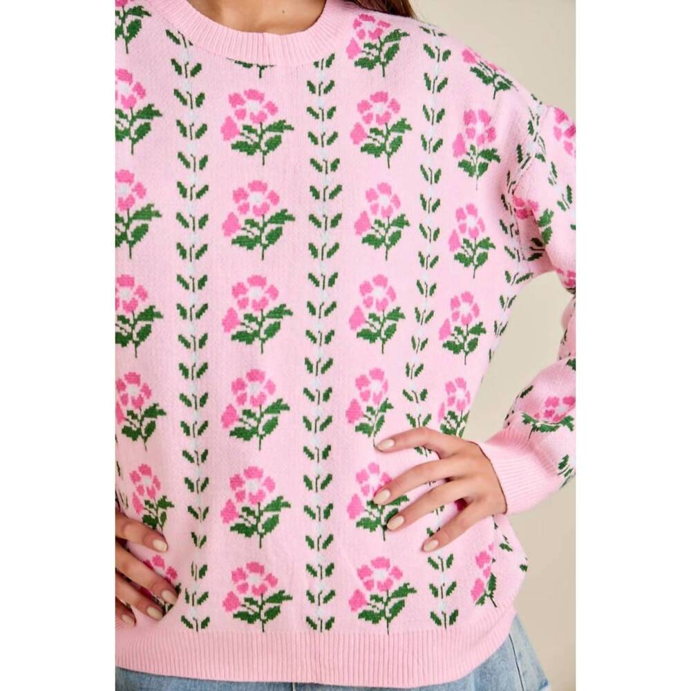 NEW MAINSTRIP marilla sweater in pink - Picture 2 of 5
